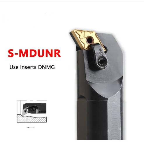 Cán dao tiện lỗ góc 95 độ lắp mảnh D15 (DNMG150404), Cán phi 20 (S20R-MDUNR15), phi 25 (S25S-MDUNR15).