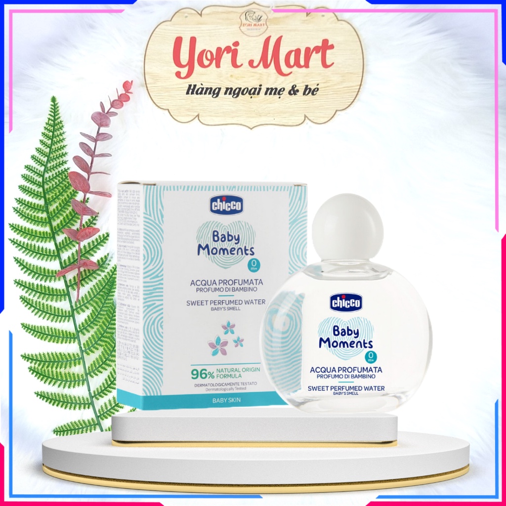 Nước hoa Chicco hương tự nhiên Chicco 0m+