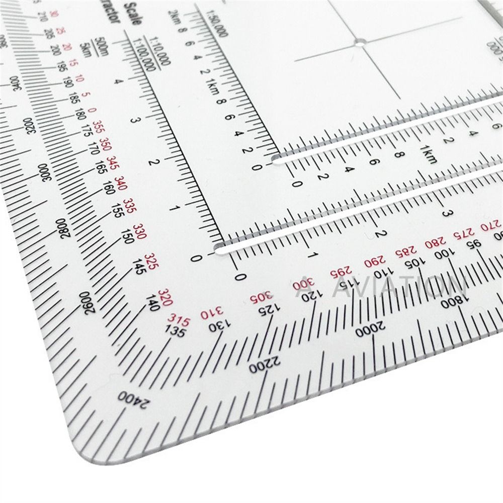 Acrylic MP-5 Topographical Square Ruler Measuring Ruler Coordinate ...