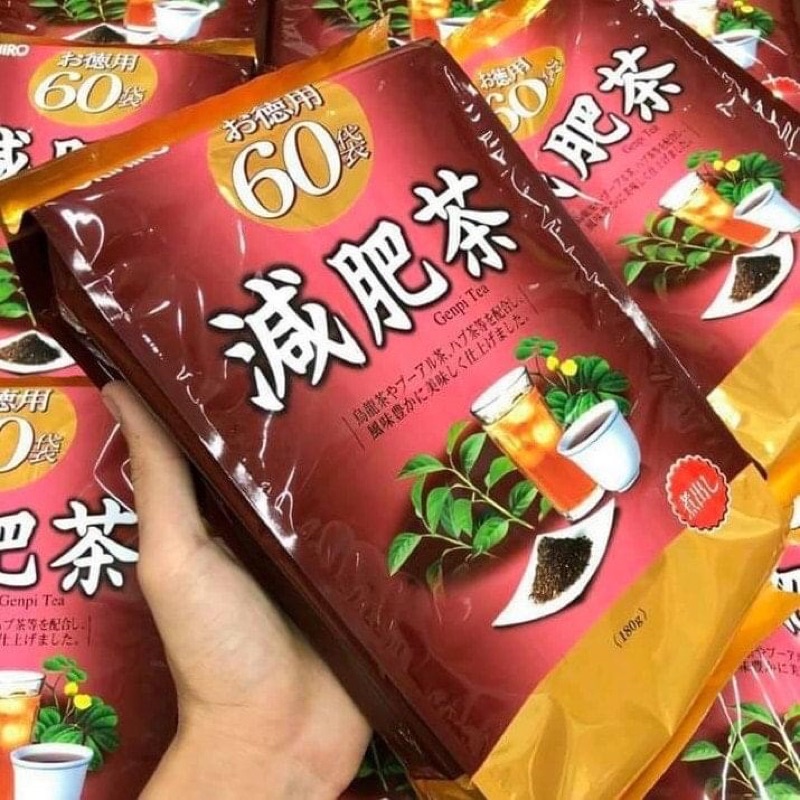 Trà Giảm Mỡ Bụng Genpi Tea #Orihiro [chính hãng Nhật Bản]