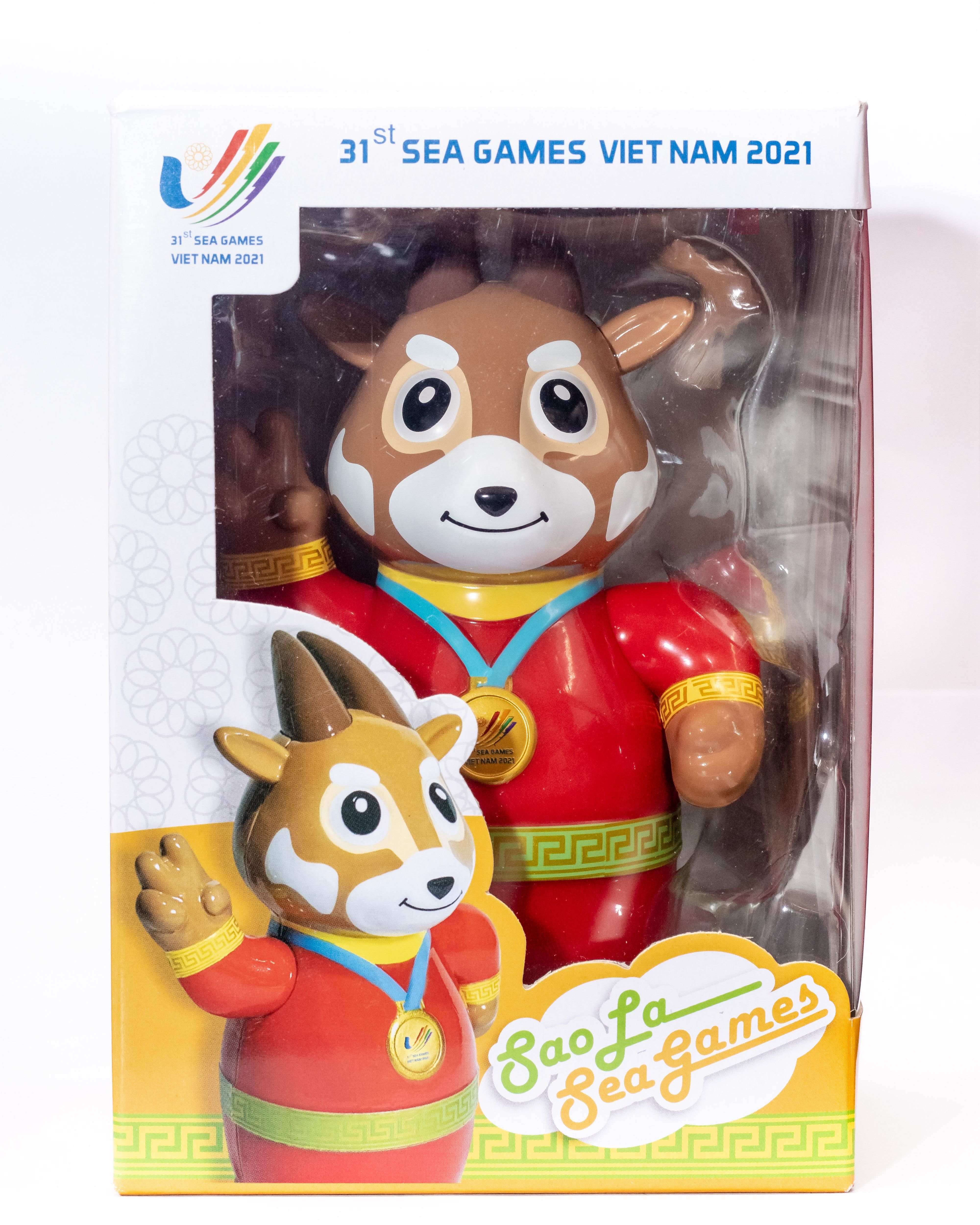 Linh vật Seagames 31 Lật đật sao la
