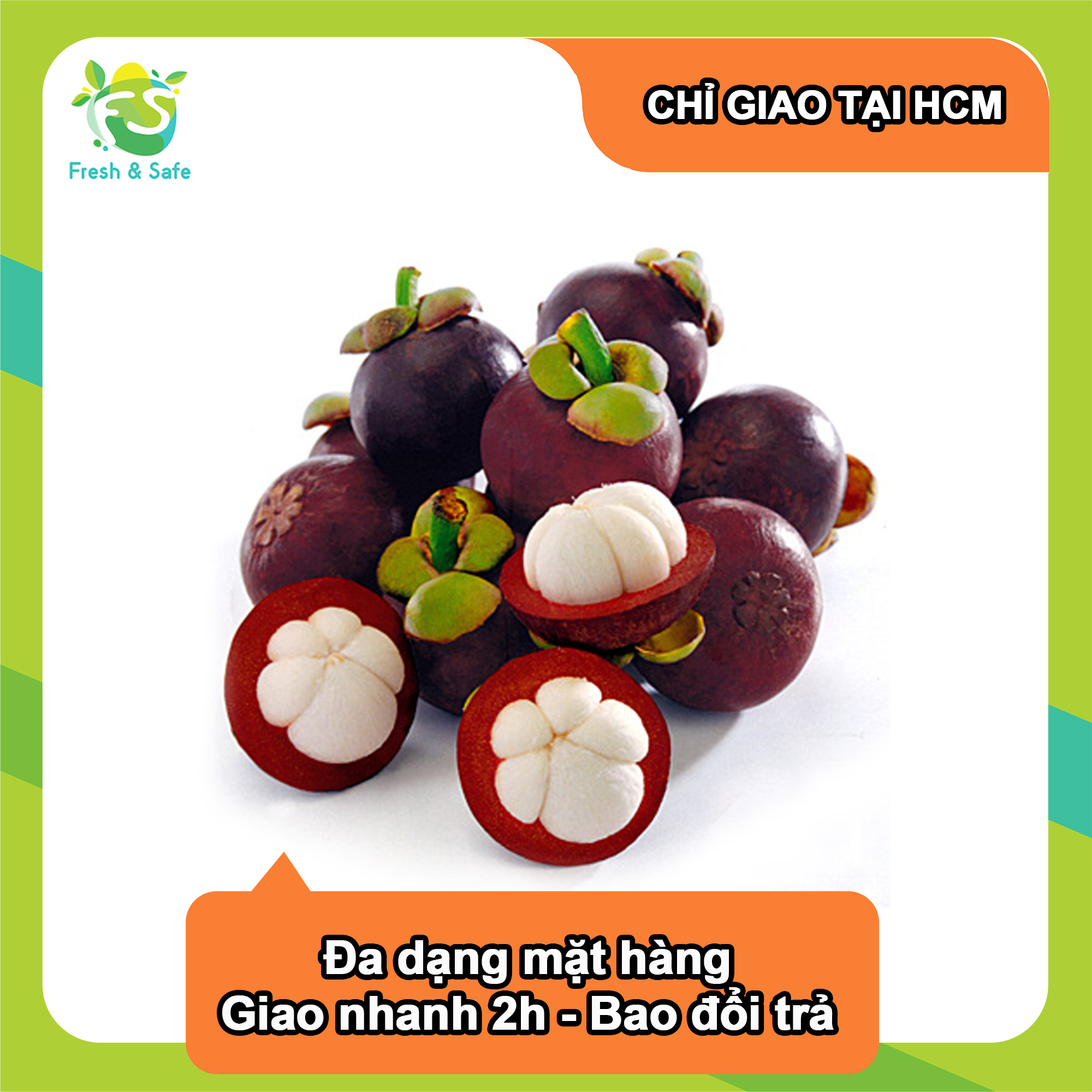 [Chỉ Giao HCM] Măng Cụt Thái Lan - 500g