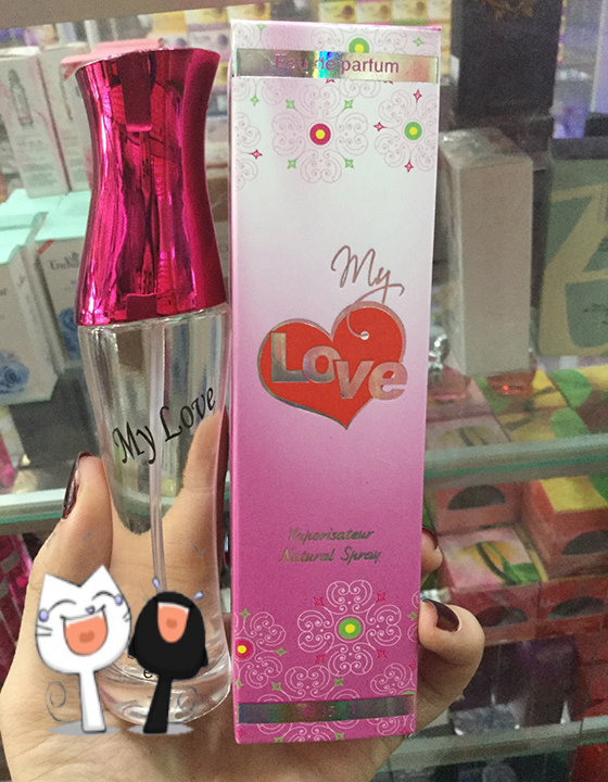 NƯỚC HOA MY LOVE HỒNG 35ML