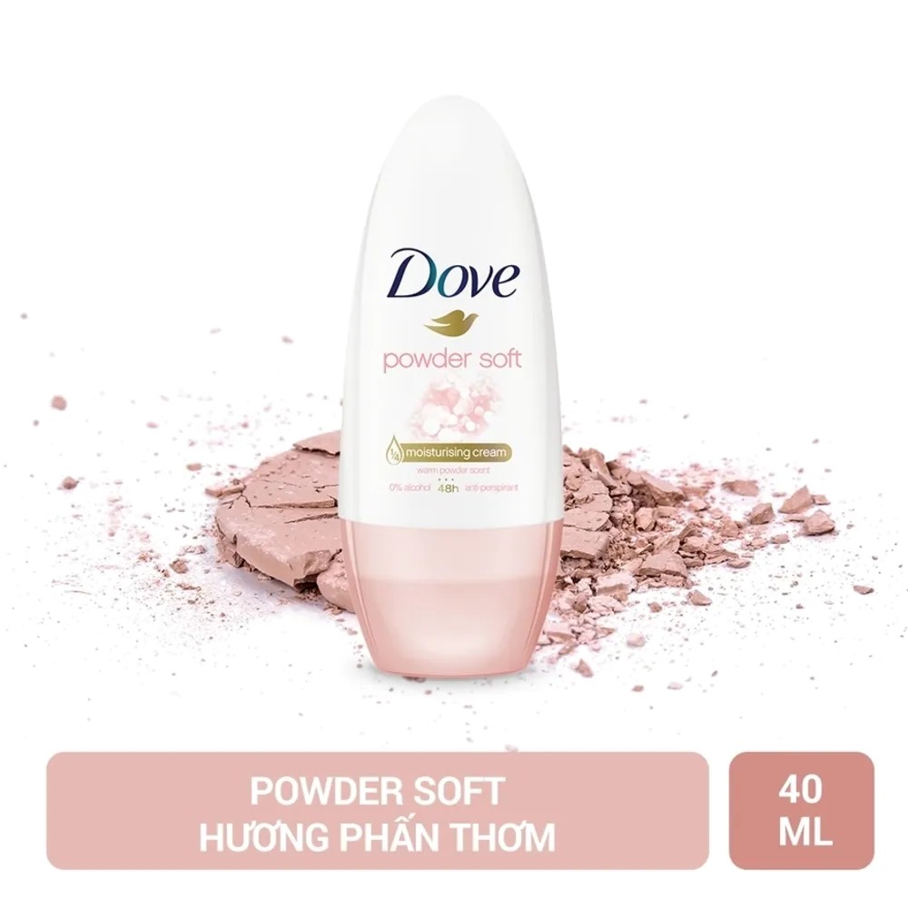 [NEW] Lăn Khử Mùi Dove Power Soft Hương Phấn 40ml