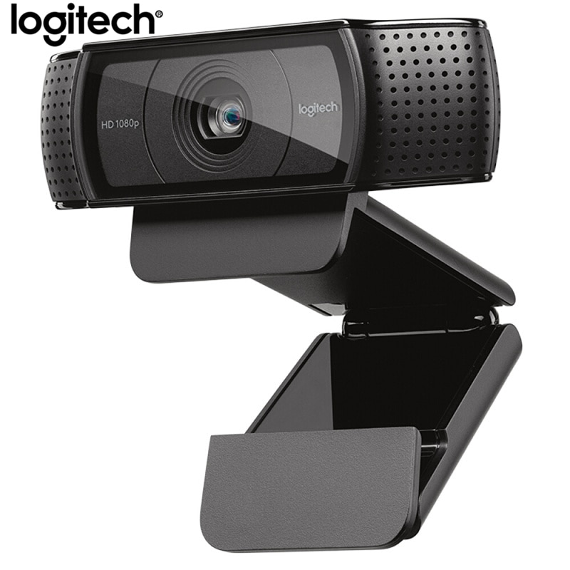 Logitech C920e HD Pro Webcam Widescreen Video Chat Recording USB Smart 1080P Web Camera For Computer C920 Upgrade Version CMOS