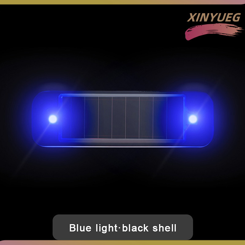 Mini LED năng lượng mặt trời điện Xe Cảnh Báo ánh sáng ban đêm an ninh mô phỏng báo động không dây chống trộm thận trọng đèn nhấp nháy giả báo động đèn