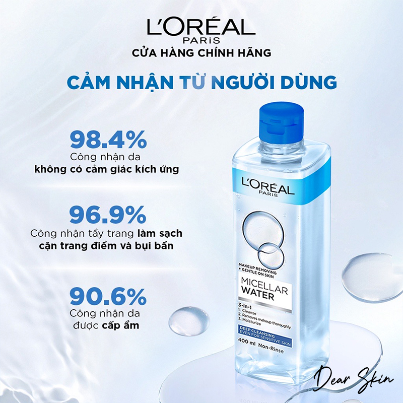 Nước Tẩy Trang Loreal 400ml