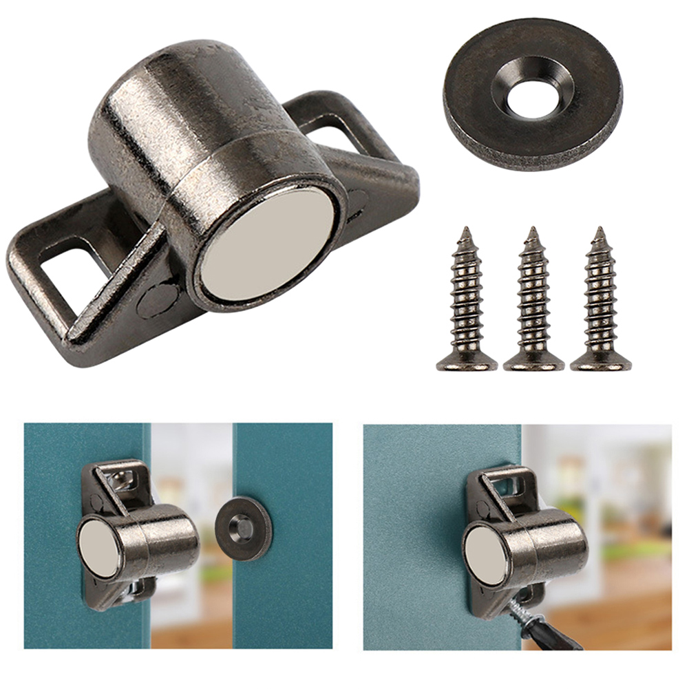 Magnet Fitting Cabinet Magnetic Catch Latch Cupboard Door Closer Zinc Alloy Drawer ...