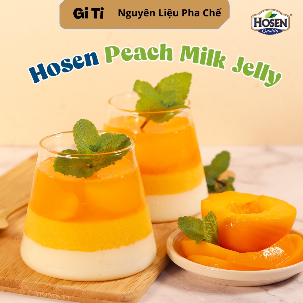 Đào Ngâm Hosen Lon Lớn 825g