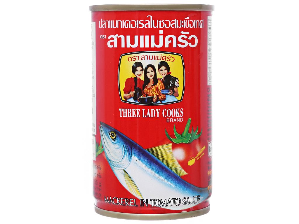 Cá Hộp Ba Cô Gái lon 155g