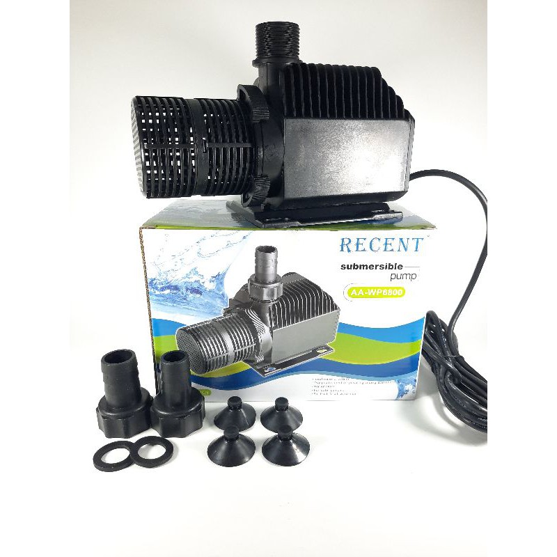 Pompa kolam hidroponik air mancur RECENT AA WP 6800 Submersible pump