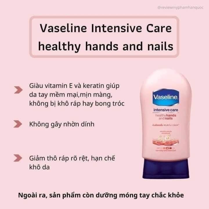 Kem dưỡng da tay VASELINE Thái Lan 85g