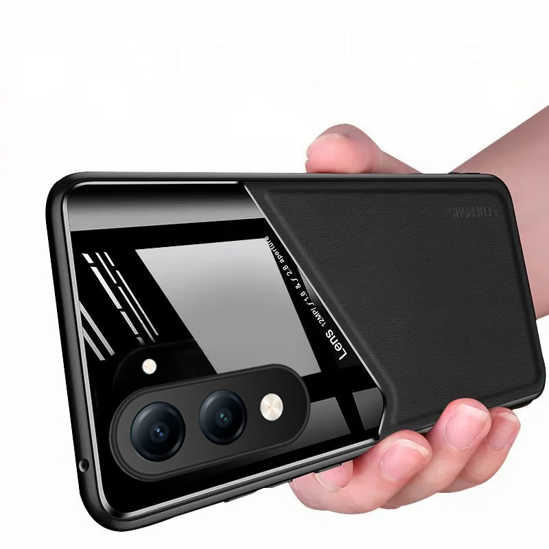 New Phone case Vivo Y04S / Y04 Back cover The Lightweight Soft Magnetic mirror For Vivo Y04 / Y04S case. 