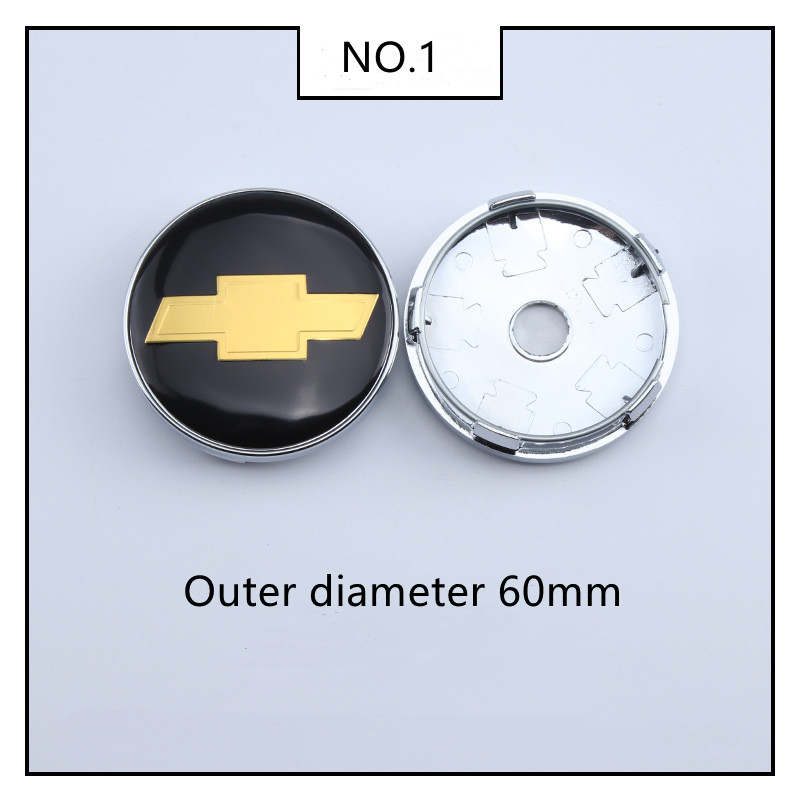 4pcs 60mm/58mm/53mm /63mm/64mmWheel Center Hub Caps Logo Emblem Cover for Chevrolet Free Shipping
