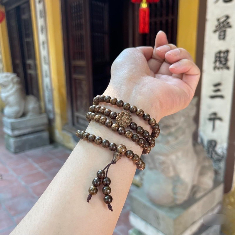 Chuỗi Vòng Trầm Mix Sen Giá Sỉ