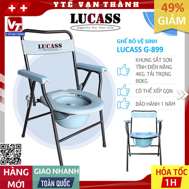✅ ghế bô vệ sinh lucass g-899 | tiêu chuẩn mỹ -vt0141 - y tế vạn thành
