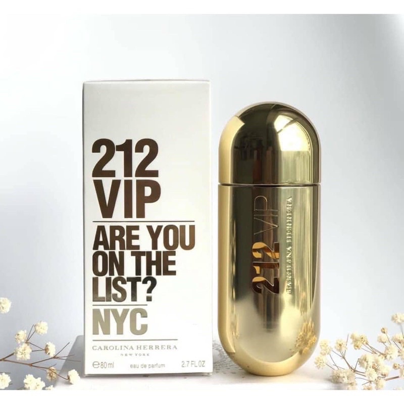Nước Hoa Nữ 212 Vip Vàng 80ml