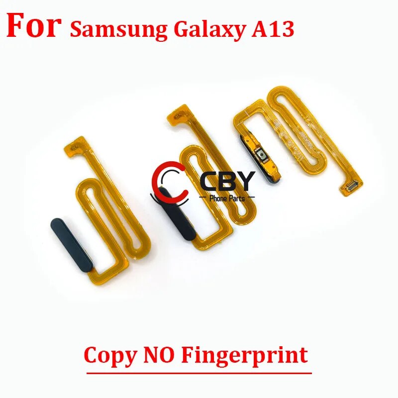 For Samsung Galaxy A13 4G 5G Fingerprint Button Sensor power switch Flex Cable Replacement Repair Parts. 