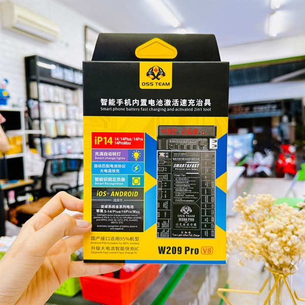 Mạch kích pin đa năng oss team - w209 pro / v8 hàng như hình.
