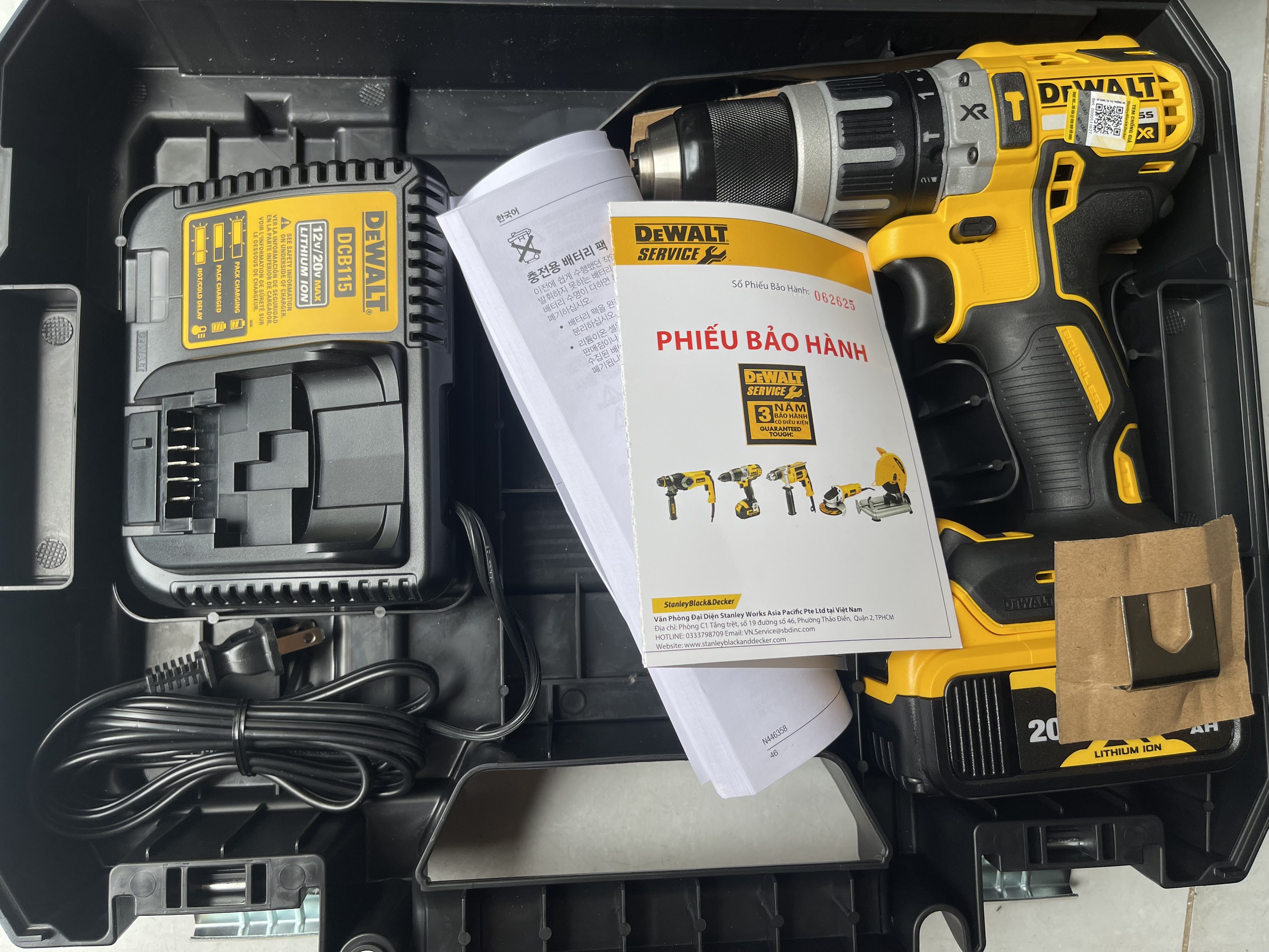 [HCM]Dewalt DCD796 BH 36 tháng