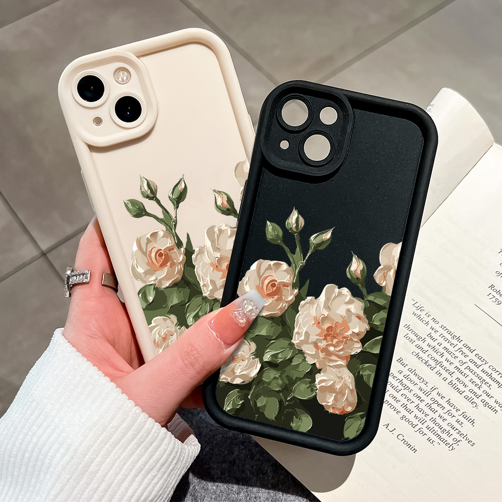 UCUC%20for%20Vivo%20V29%205G%20Back%20Cover%20Oil%20Painting%20of%20Flowers%20Soft%20Silicone%20Square%20Ladder%20Phone%20Case%20-%20Image%204