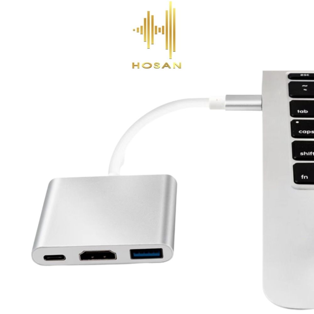 Cáp chuyển đổi type c to hdmi 4k uhd / usb / type c