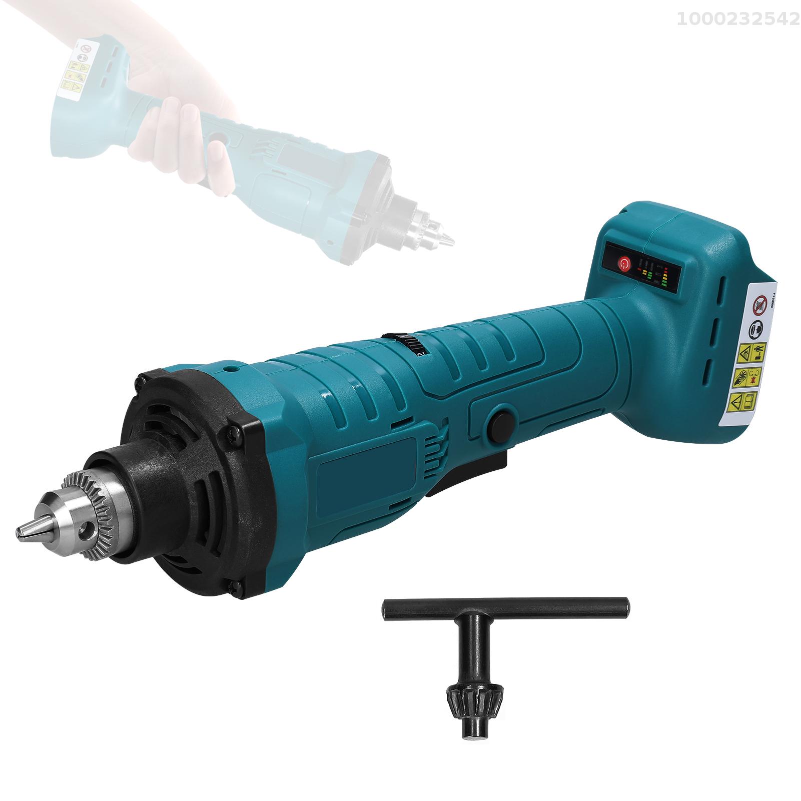 Lithium Brushless Grind Tool 6mm Chuck Electric Polishing Machine Portable Grinding Machine Electric Engraving Tool Speed Adjusatble Grind Tool