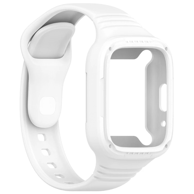 Dây đeo thay thế cho redmi watch 3 active thể thao dây silicone vòng tay cho xiaomi redmi watch 3 lite dây đeo với tấm bảo vệ màn hình ốp lưng