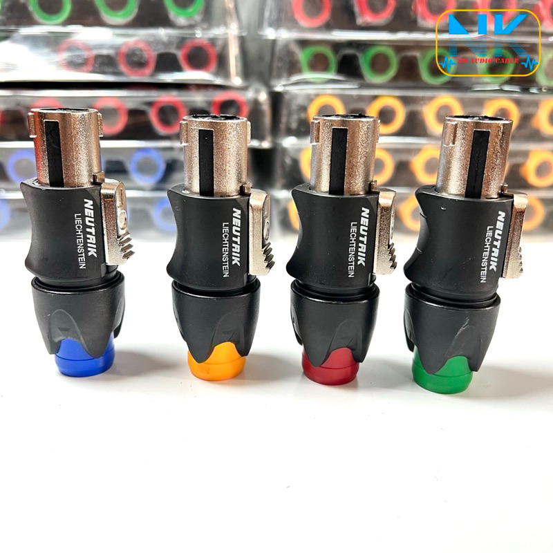 Jack Loa Speakon Bọc Kim Loại