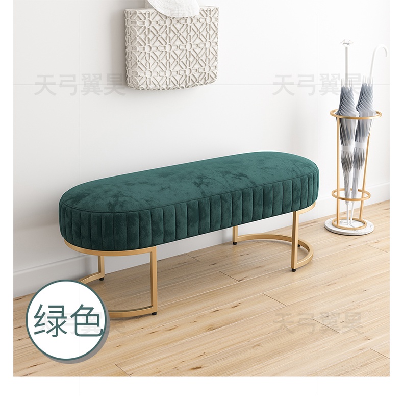 Ghế chờ sofa bọc nỉ chân sắt tròn dài 1,2m