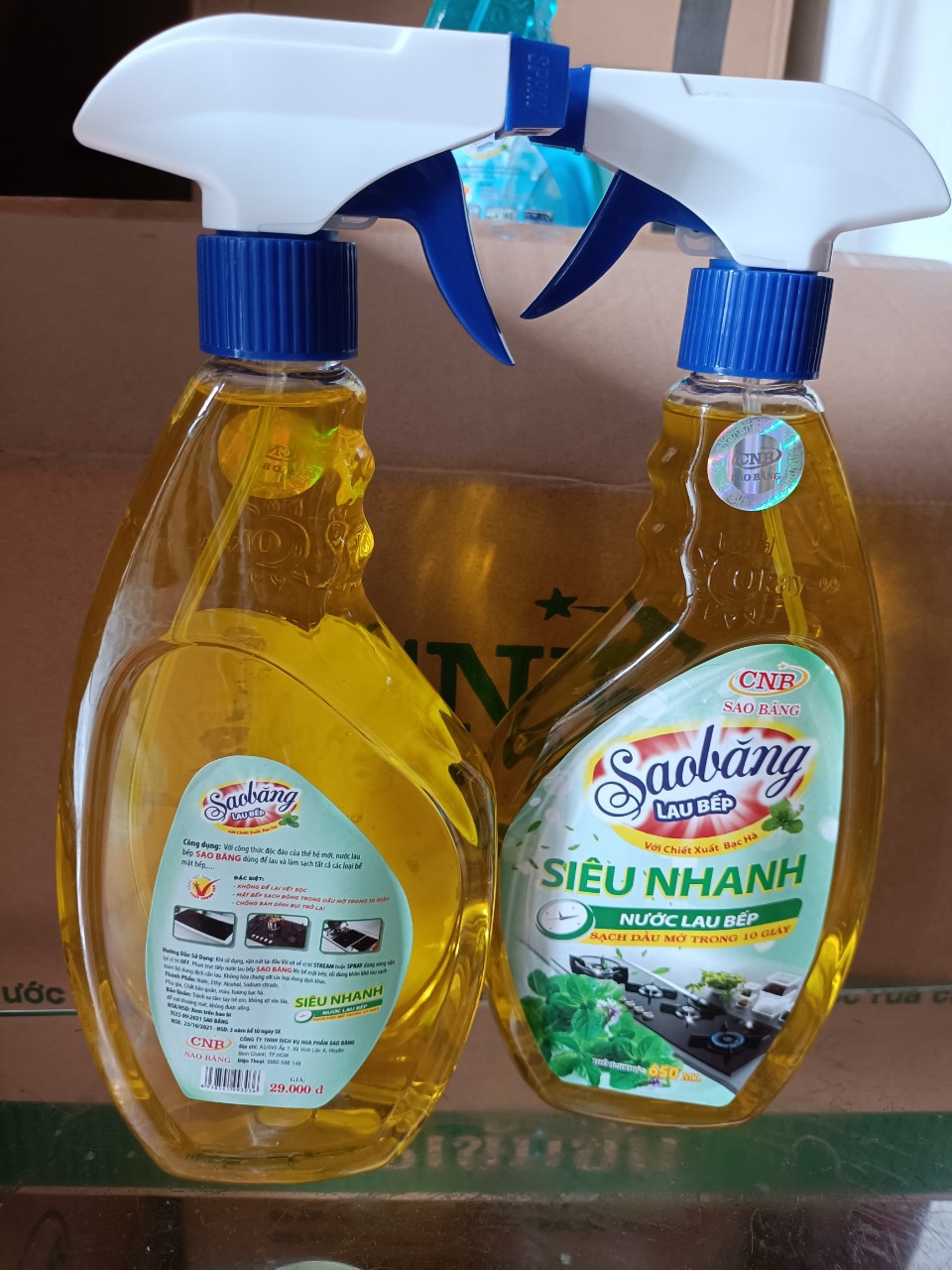 nước lau bếp sao băng - cao cấp