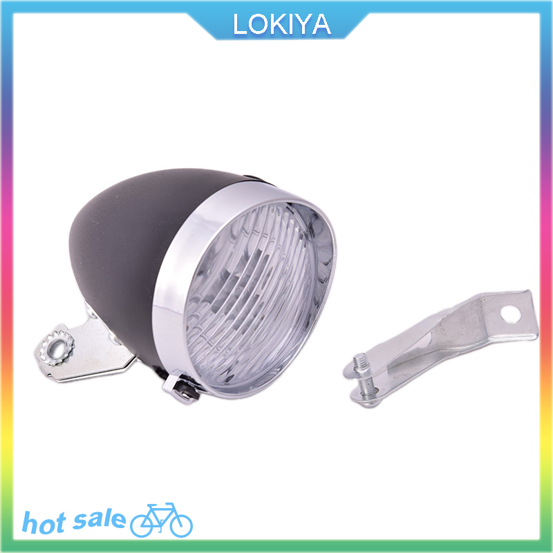 Lokiya đèn pha xe đạp cổ điển led 200lm cổ điển đèn pha xe đạp cổ điển đèn sương mù phía trước