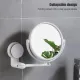 Folding Arm Extend Bathroom Mirror Without Drill Swivel Bathroom Mirror Suction Arm Double Side Cosmetic Makeup Mirrors. 