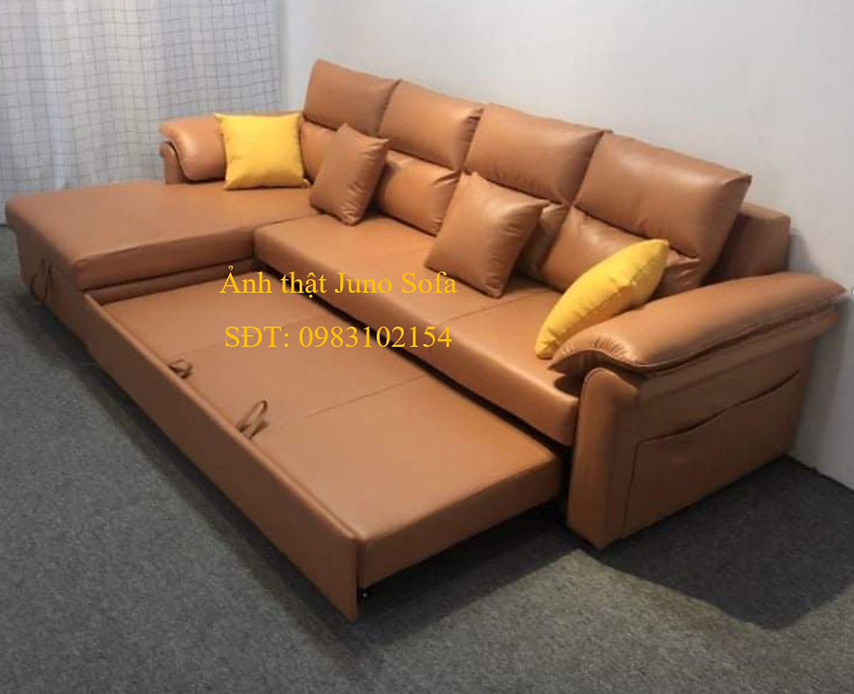 Sofa giường kéo góc L Juno Sofa Chất lượng Kích thước 250 x 150cm