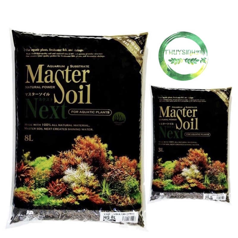 Phân nền Master Soil 3L và 8L | phân nền thuỷ sinh