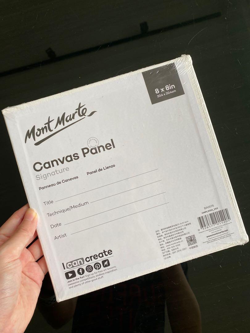 (TOAN VẼ) Canvas ép - Tấm Canvas panel MONT MARTE- TOAN VẼ ÉP CANVAS MONT MARTE