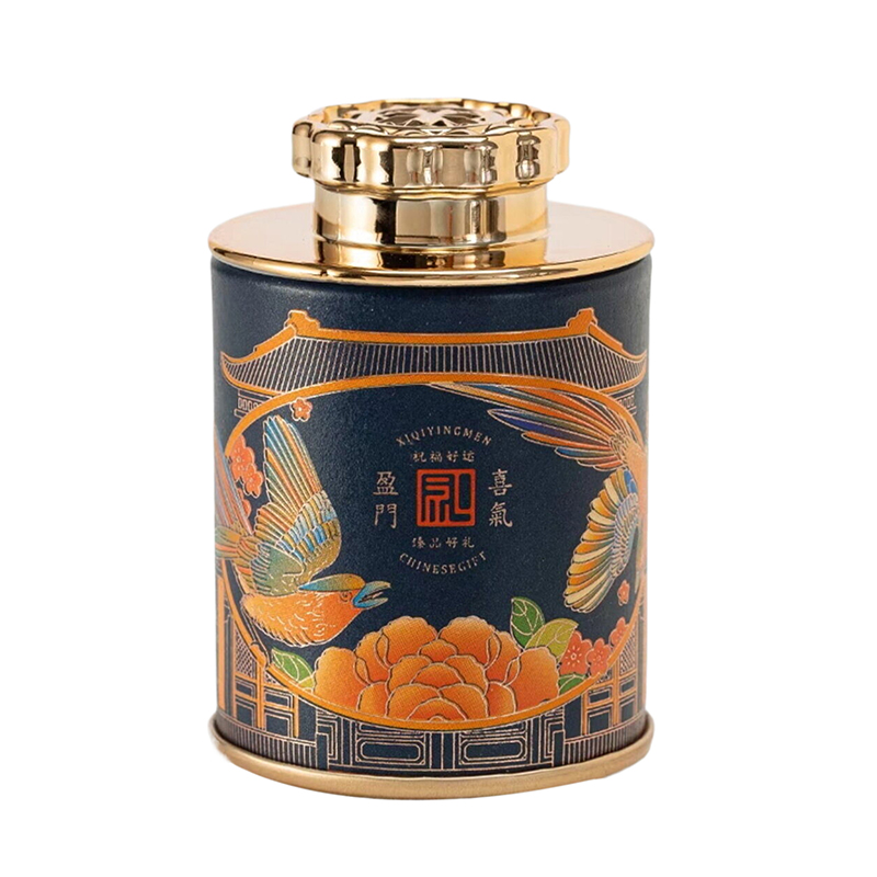 【Deal】 1PCS Mini Tea Container With Lid Candy Retro Empty Cans Container Coffee 'er Rock Black Tea Storage Container Can Jar.