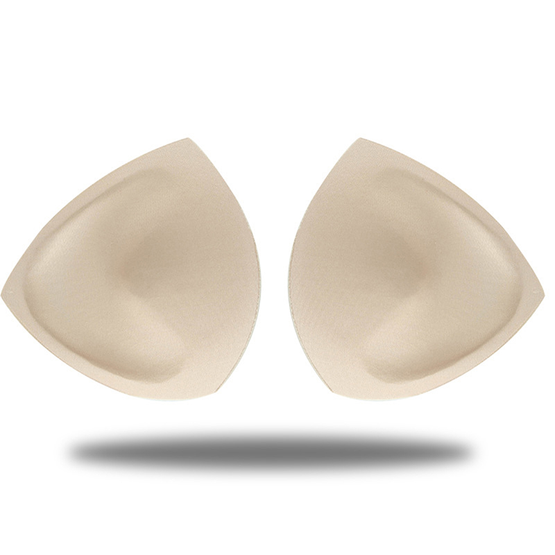1pairs Sexy Women's Sponge Push Up Bra Pads Swimsuit Pad Invisible Bra Pads HELIN. 