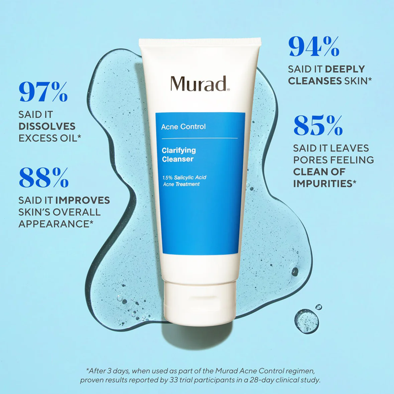 Sữa rửa mặt cho da dầu mụn Murad Clarifying Cleanser 148ml