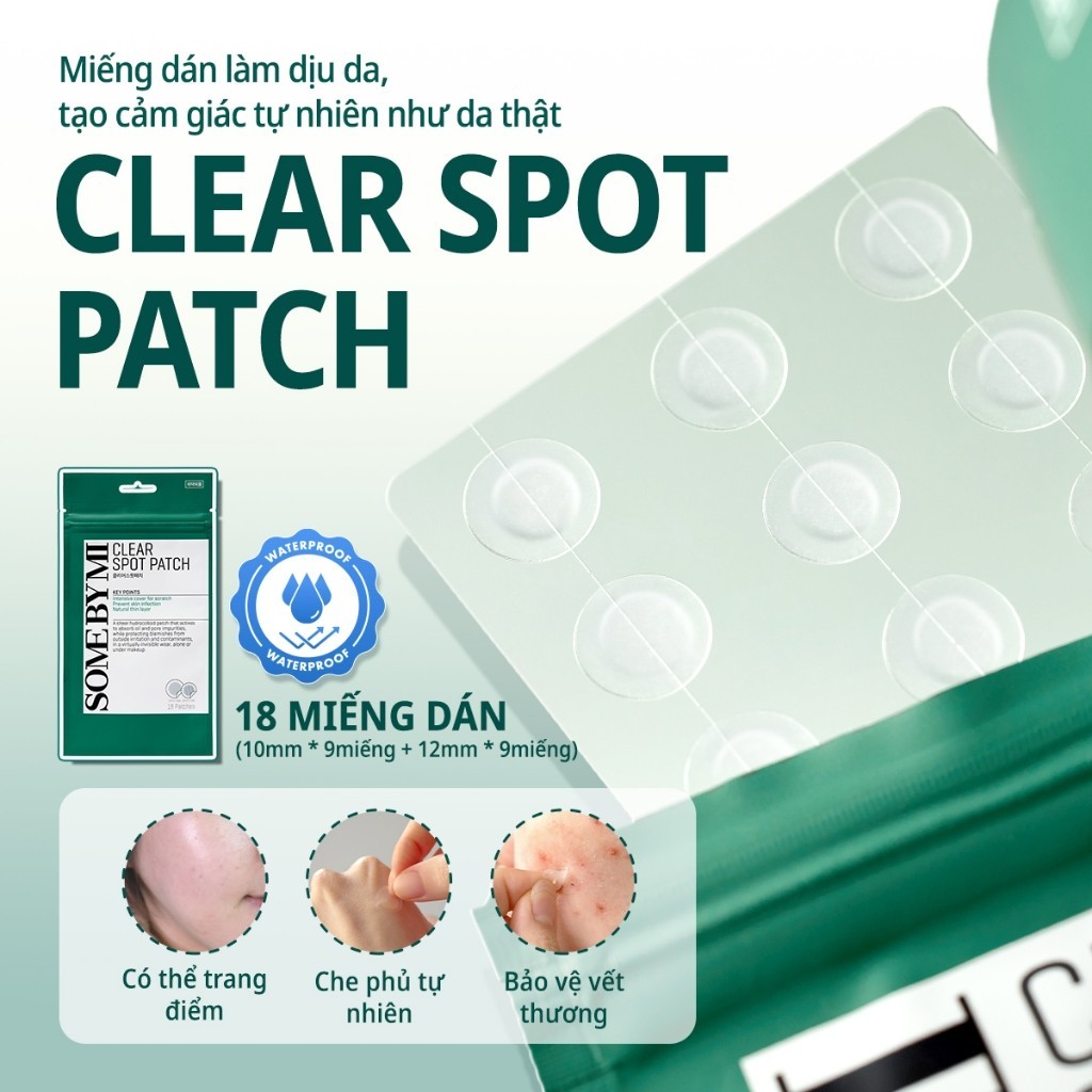 Miếng Dán Mụn SOME BY MI 30 Days Miracle Trong Suốt  Rosslyn