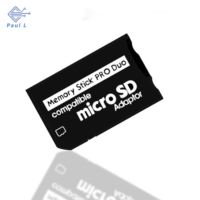 【Paul L】 Đối với PSP loạt Micro SD SDHC TF để Memory Stick MS Pro Duo PSP Adapter