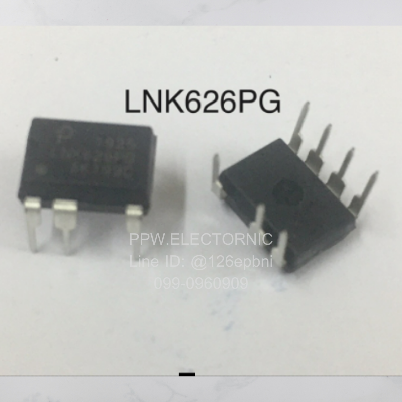 Circuit Intégré LNK625PG - Convertisseur AC/DC LinkSwitch-CV - Boîtier DIP 8 (7 Broches)