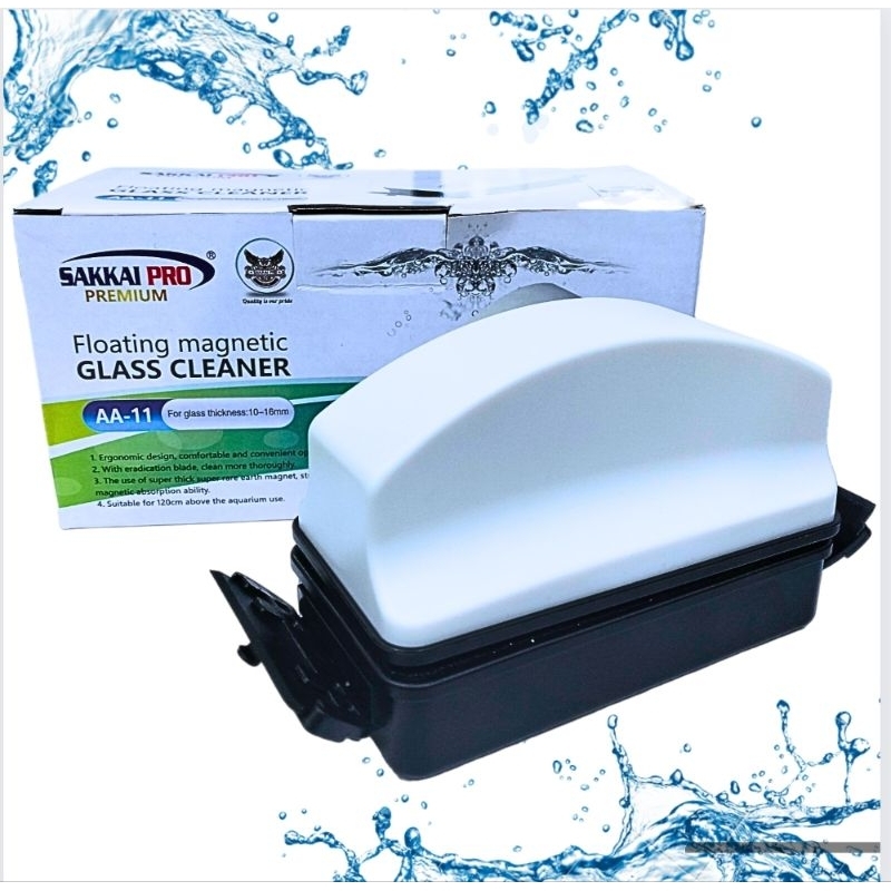 Magnet Pembersih Kaca Aquarium MAGNET SAKKAI PRO AA 11