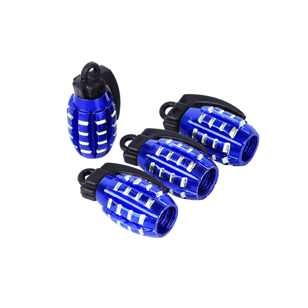 4pcs Aluminum Car Tire Valve Cap Alloy Tyre Valve Stem Cover Air Dust Cap Tire Valve Truck Bike Wheel Rim Valve Stem Cap