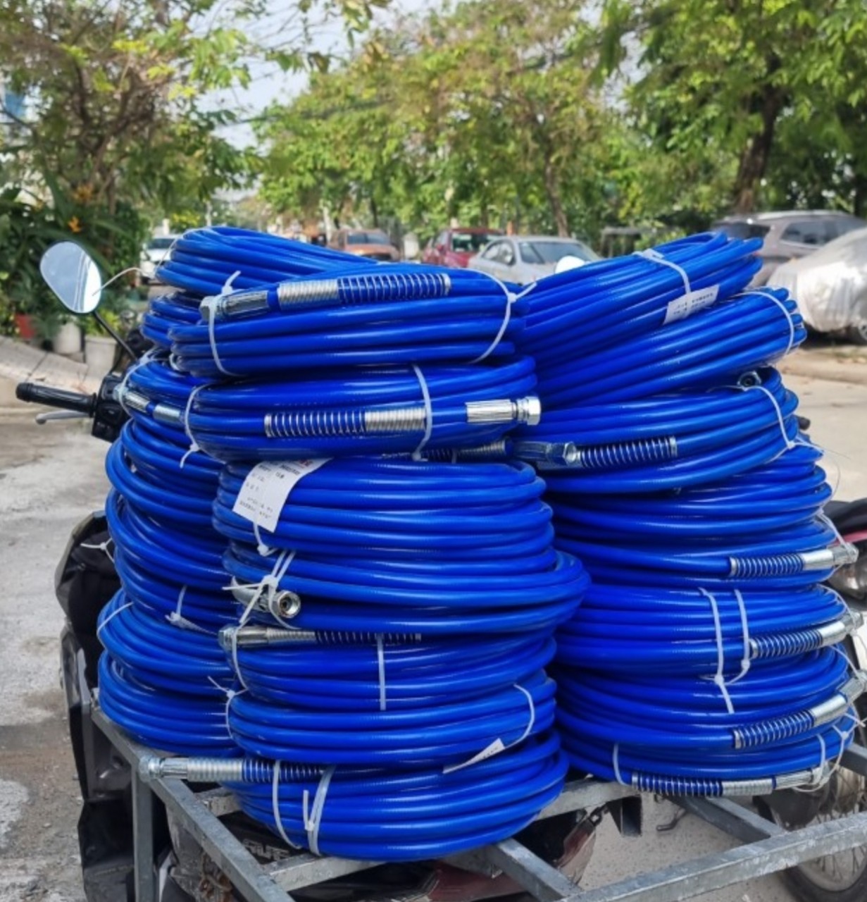 Dây dẫn sơn công nghiệp (dẫn sơn nước, sơn dầu,...)