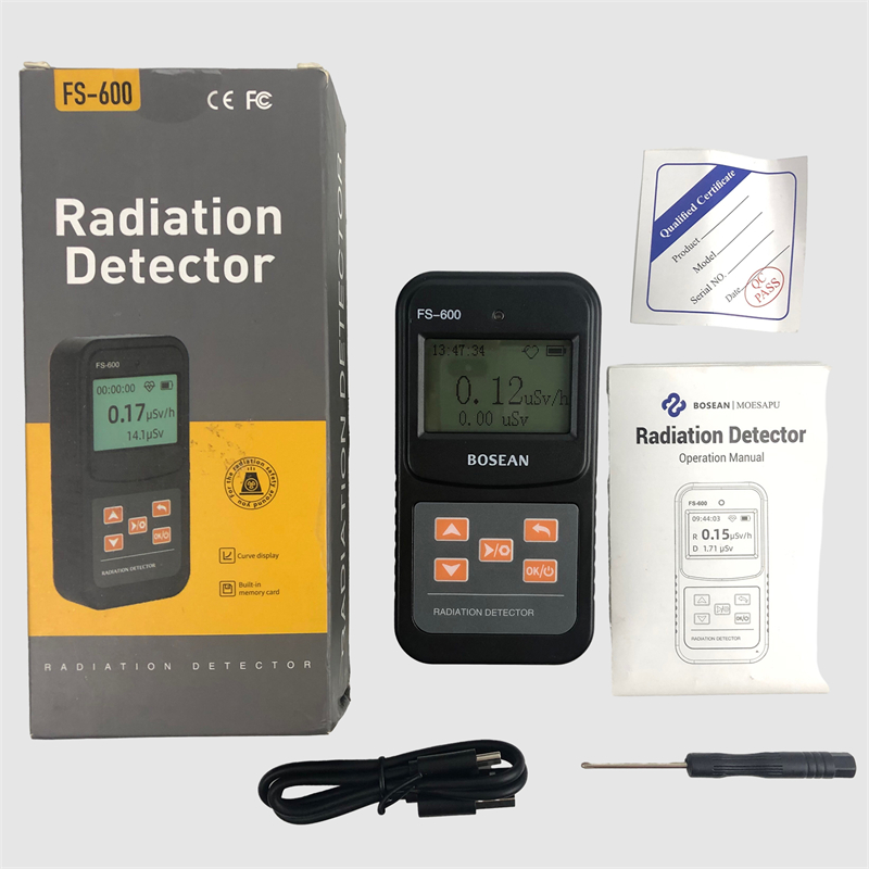 Nuclear Radiation Detector USB Geiger Counter EMF Meter Radioactive Ray