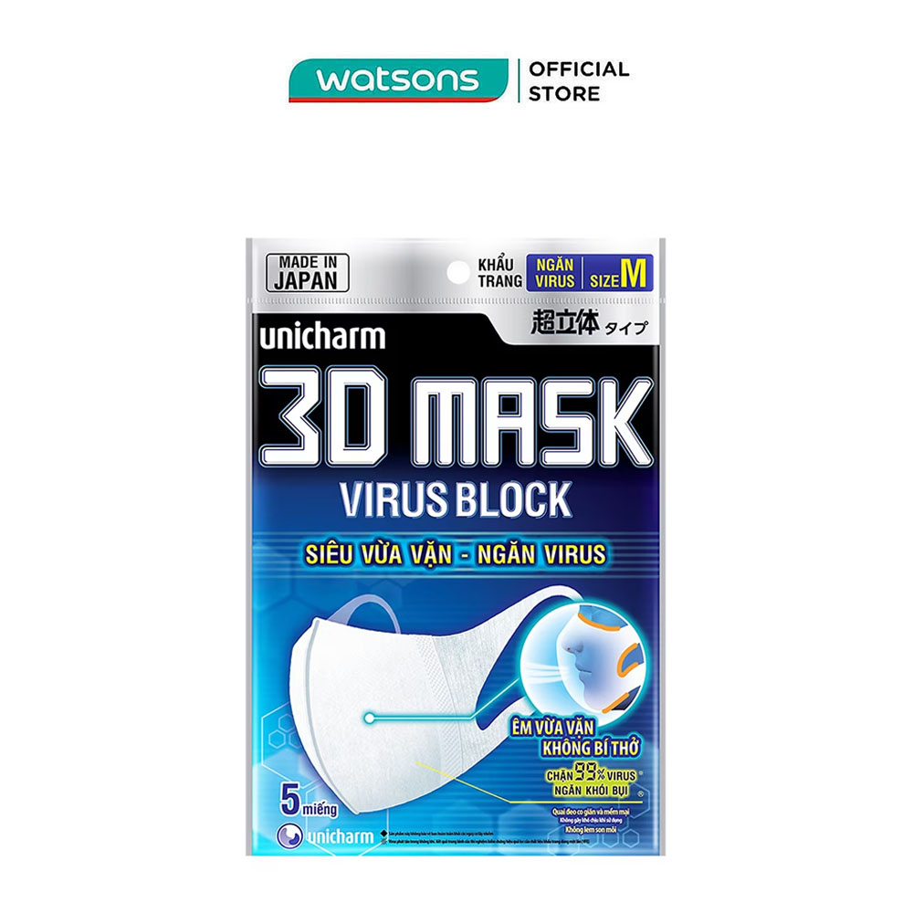 Unicharm 3D Mask Virus Block