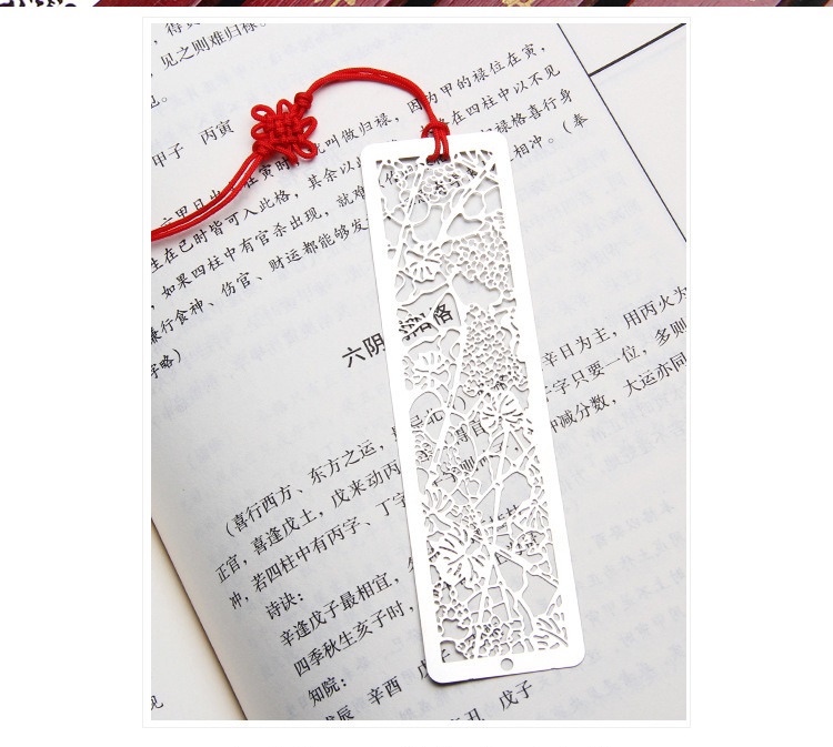 Bookmark kim loại phong cách Trung Hoa cổ