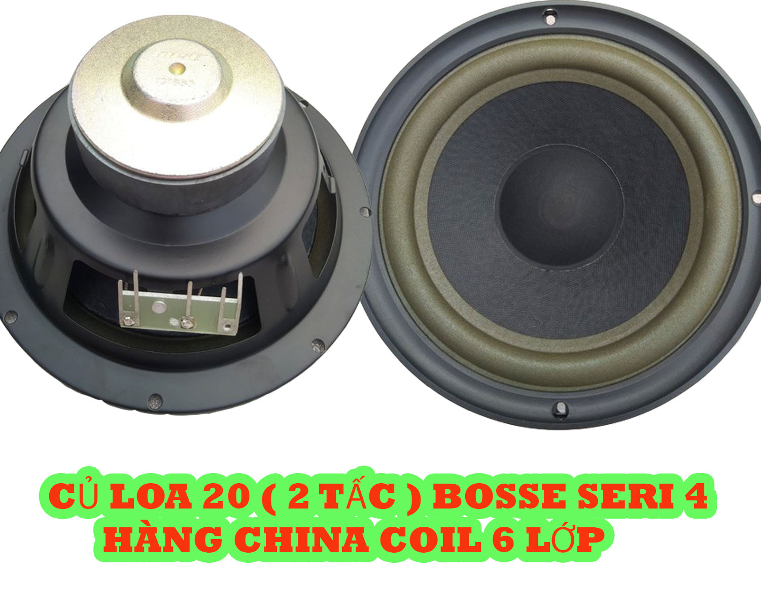 Loa bass 20 bo se series4 - loa bass 20 - củ loa 2 tấc