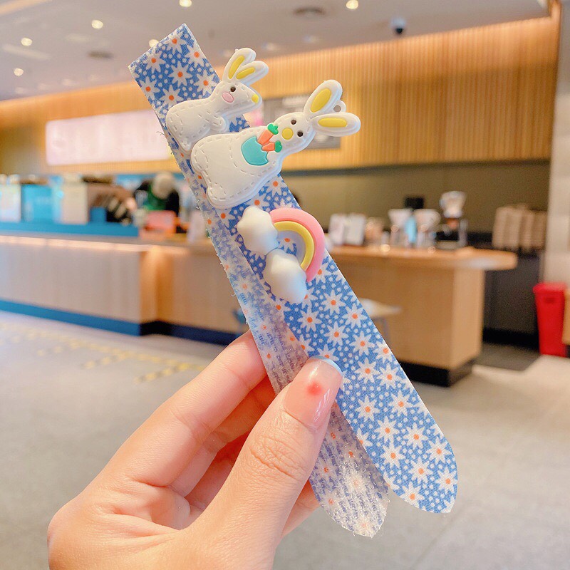 Băng dô cài tóc dán hoạt hình trái cây siêu cưng cho bé nunam shop cài tóc nữ,cute,dễ thương